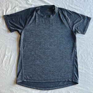 adidas Men's Small Heather Blue Freelift Climalite Workout Running Tee